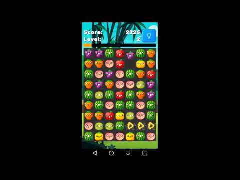 Match 3 Master Happy Fruits video