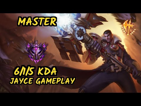 GRF Doran (JAYCE) vs SYLAS - 6/1/5 KDA TOP GAMEPLAY - KR Ranked MASTER