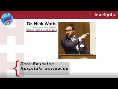 Zero Emission | Health for Future Havelhöhe | Dr. Nick Watts