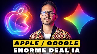 APPLE et GOOGLE signent un ÉNORME DEAL pour l'IA 🚀 Gemini, Siri et Apple Intelligence