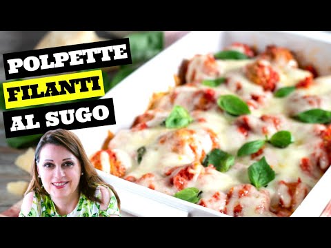 Polpette filanti al sugo ► ricetta semplice, veloce ed economica.