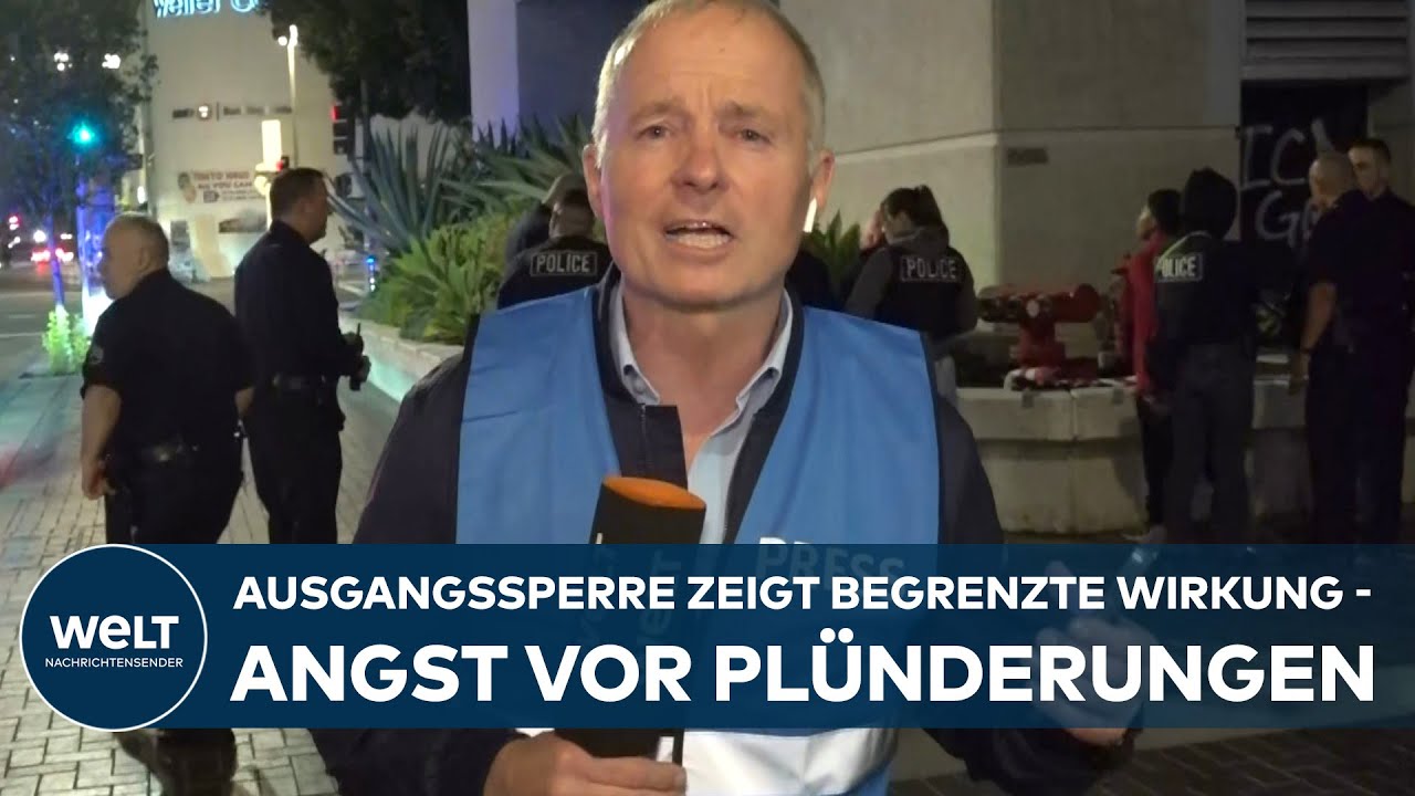 LOS ANGELES: Angst vor Plünderungen - Geschäfte rüsten sich für das Migrationsprotest-Wochenende