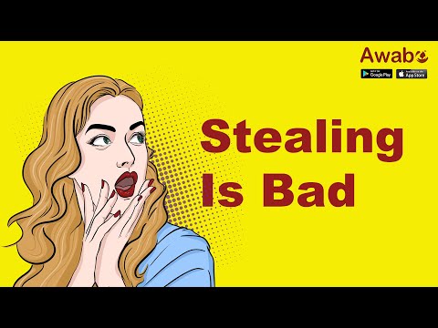 Stealing Is Bad | English Stories | Awabe