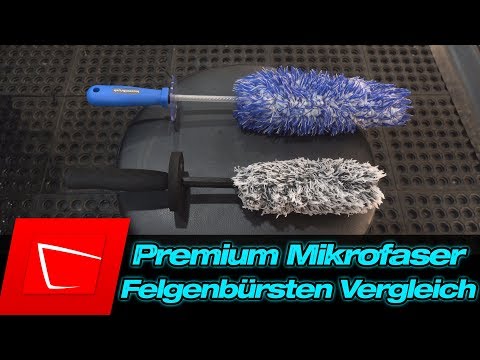 Microfiber Madness vs. Licargo - Felgenbürsten im Vergleich Doppelter Preis = Doppelte Leistung?