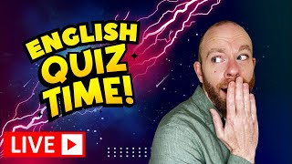🔴 Learn English! Vocabulary LIVE QUIZ with Ger!
