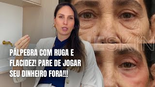 Olheiras com rugas e flacidez. Pare de jogar seu dinheiro fora!