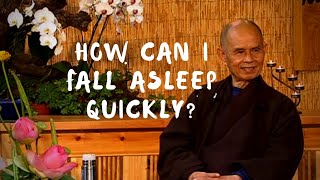 How can I fall asleep quickly?