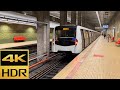 4K 60fps HDR Bucharest Metro BOMBARDIER Trains At Grozăvești Station M1 Shot On IPhone 13 Pro Max