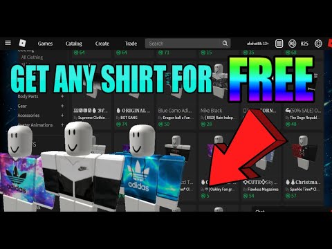 How To Get Free Clothes On Roblox 2018 Working смотреть - 