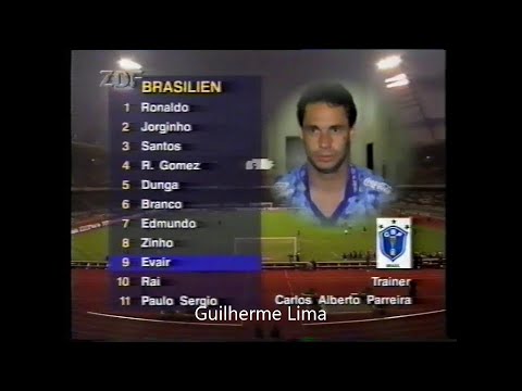 Friendly match 1993 - Germany 2-1 Brazil (Globo)
