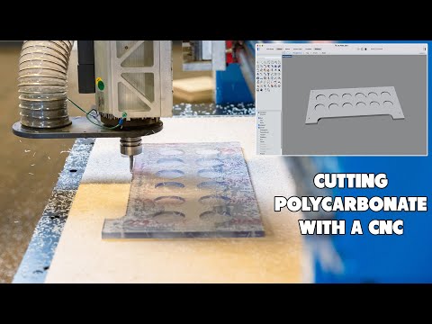 Cutting Polycarbonate with Vortex Tooling on a ShopSabre Routervideo thumb