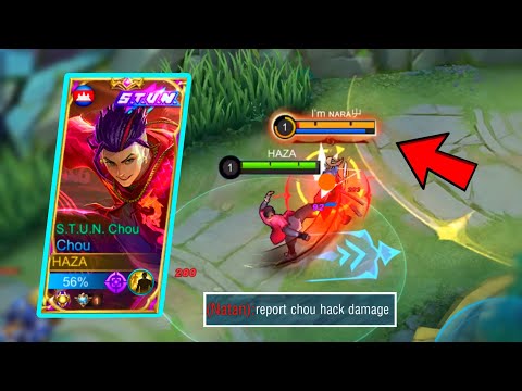 CHOU FULL DAMAGE BUILD FOR  (ONE SHOT??) - MLBB