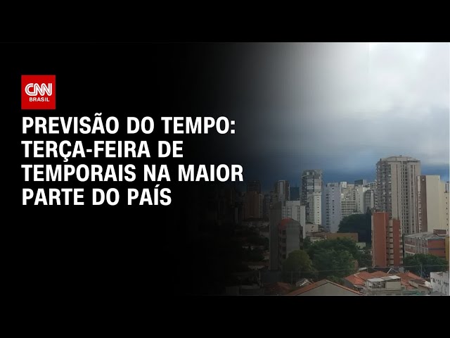Ciclone impulsiona chuvas em São Paulo e dispara alerta de ventos de 90km/h | CNN NOVO DIA