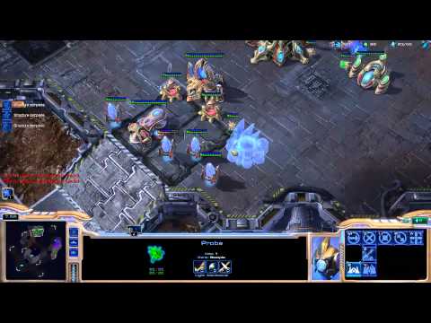 Destiny learning protoss [Game 2] - Starcraft 2 Ladder