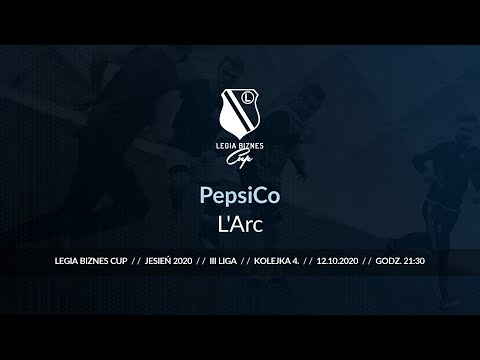 Skrót spotkania PepsiCo - L'Arc ( Legia Biznes Cup Jesień 2020 )