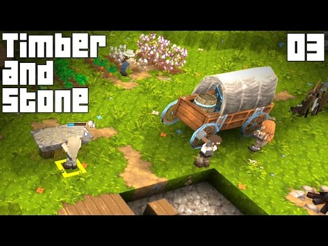 Timber and Stone Gameplay Part 3 - "Work Work Work!!!"(1.63 Walkthrough)
