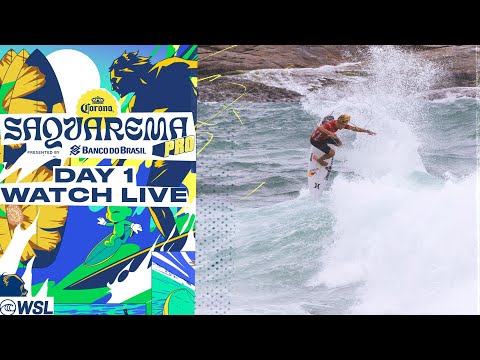 WATCH LIVE - Corona Saquarema Pro presented by Banco de Brasil - Day 1