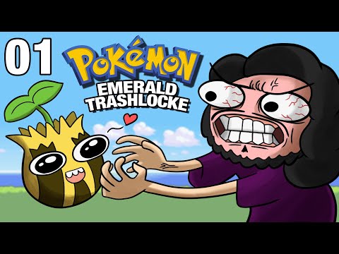 Esse Jogo Só Tem Pokémons Ruins | Pokémon Emerald Trashlocke - 01