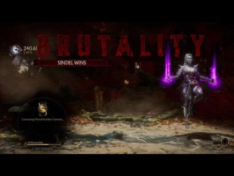 Mortal Kombat 11 Sindel combo into Whip It Good Brutality!