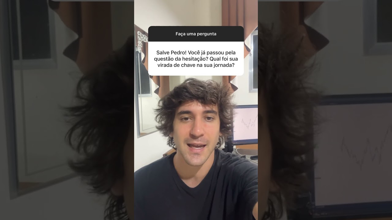 COMO NÃO TER MEDO DE PEGAR UM TRADE? #shorts