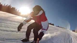 preview picture of video 'Snowboarding In Troodos Cyprus - Alternative Snowskates'