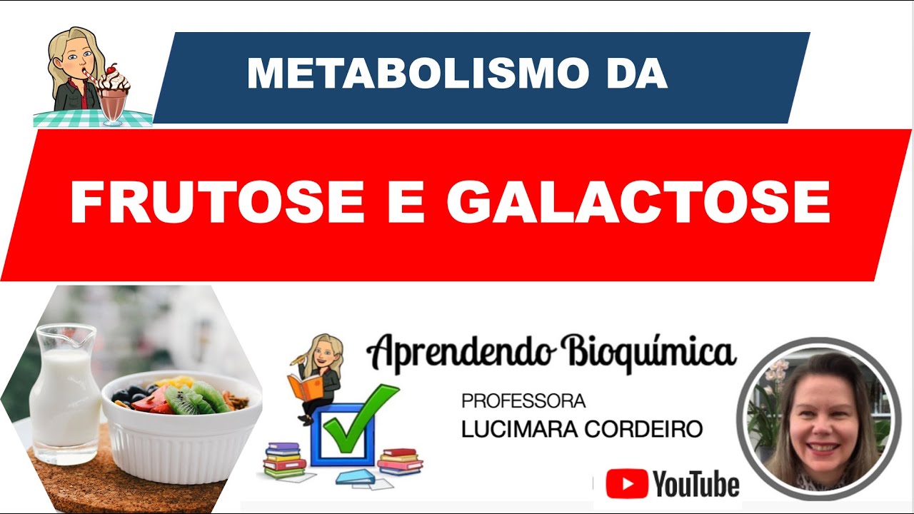 BIOQUÍMICA | CARBOIDRATOS | Metabolismo da frutose e galactose