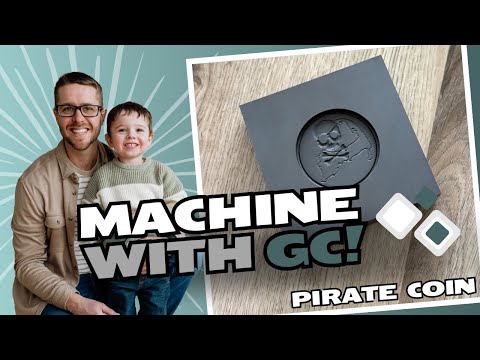 🔥 Machining a Custom Graphite Mold | Pirate Coin Metal Casting! 🏴‍☠️💰