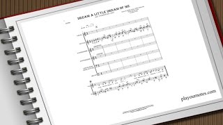 Dream a Little Dream of Me - Laura Fygi - Sheet Music