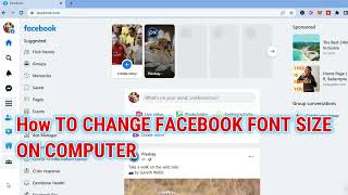 HOW TO CHANGE FACEBOOK FONT SIZE ON COMPUTER