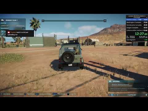 Speedrun 1:07:53 - Jurassic World Evolution 2 - Campaign Previous WR