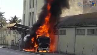 Explosió de camió de pinso