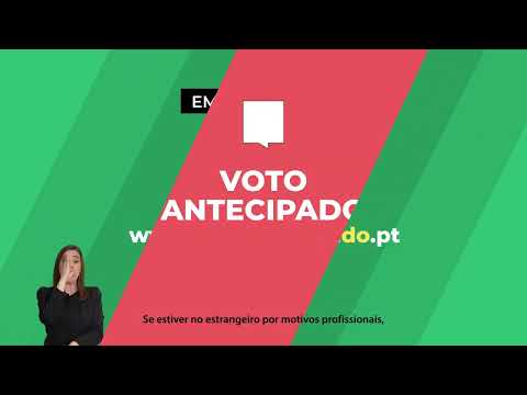 Voto antecipado mobilidade