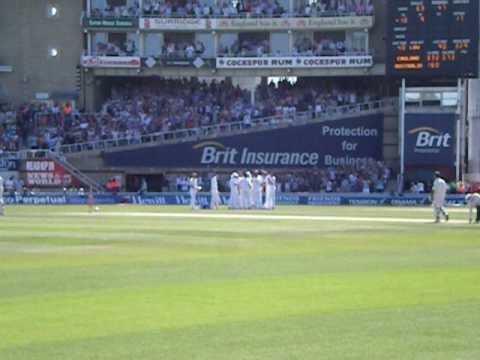 Andrew Flintoff's Run out of Ricky Ponting