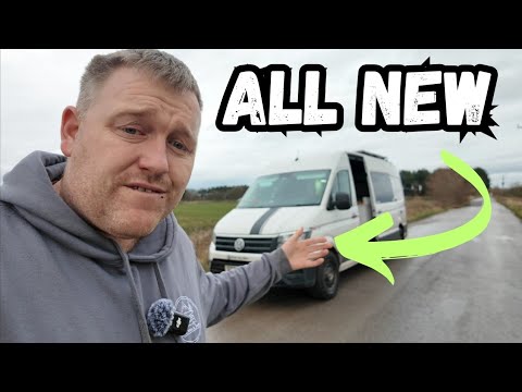 REVEALING My All NEW VW Crafter Campervan Furniture