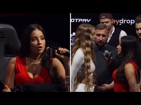 AGATA "FAGATA" FĄK VS MONIKA KOCIOŁEK - NAJLEPSZE MOMENTY KONFERENCJI I FACE-TO-FACE