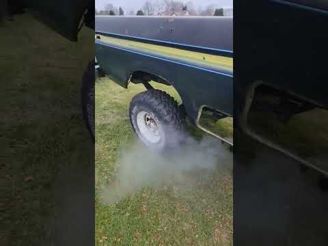 3 79 Ford Trucks running at once, 300, 351M, & 400