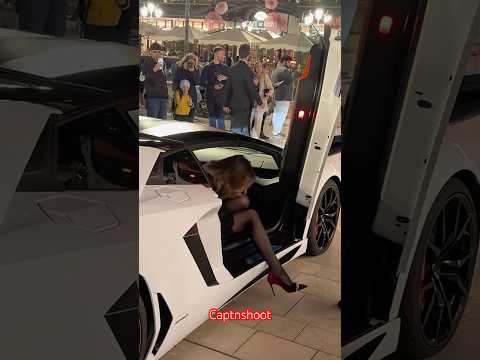 Thumbnail for SEXY LADY BOSS ARRIVES IN LAMBORGHINI AVENTADOR #monaco #supercars #shorts #viral #trending #fyp by Lamborghini Portofino