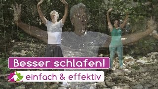Schlafstörungen einfach beseitigen! Eine Übung um besser einzuschlafen und tief durchzuschlafen