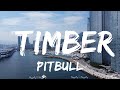 Pitbull - Timber (Lyrics) ft. Ke$ha  || Sanders Music