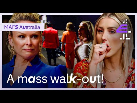 group storm out of commitment ceremony as experts are asked a question