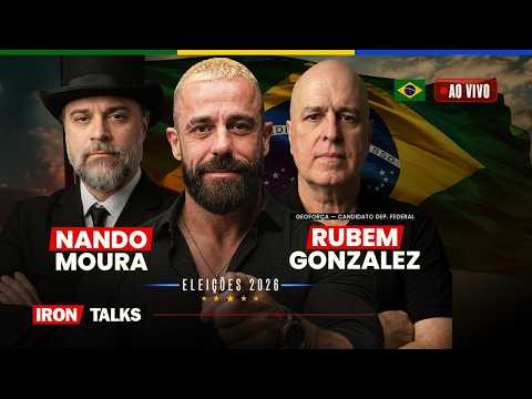 Ao vivo com Nando Moura, Rubão Geoforça e Dr Felipe Sestaro | IRONTALKS