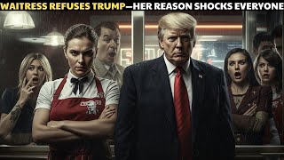 Angry KFC Waitress Refuses to Serve Trump — Her Reason Stuns Everyone