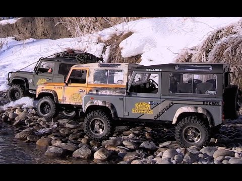 RC CWR tral time with the new Gelande II from RC4WD