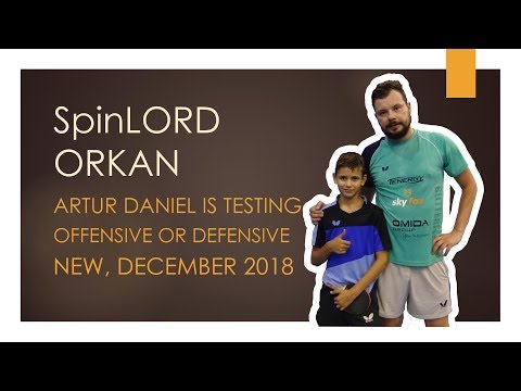 Review Spinlord Orkan | #tabletennis #openpzts #gdansk
