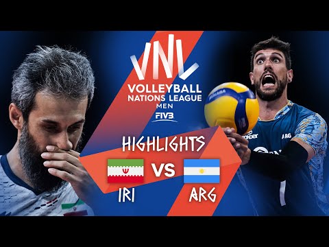 IRI vs. ARG - Highlights Week 5 | Men's VNL 2021