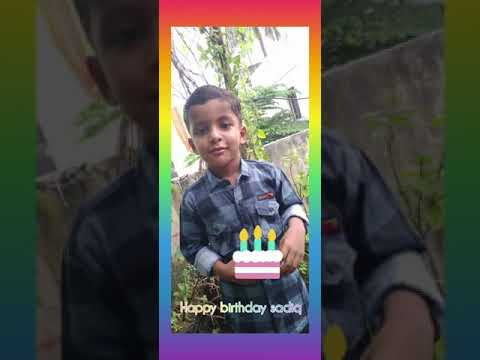 Happy birthday 🎂 Sadiq