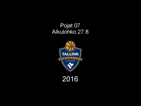 Tallink tournament 2016, Pojat 07 Alkusarja 27.08 Honka Green - MaSu
