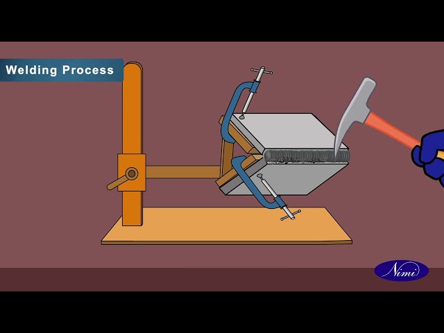 10mm M.S steel - corner joint horizontal position