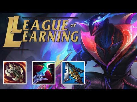 IL CAMPIONE PIU' BELLO DI TUTTO IL GIOCO A MANI BASSE - ZED MID #leagueoflegends