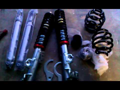 Installing Rokkor Tuning Coilvers on my BMW e36 325IC